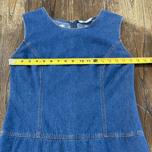 Vintage Just Class Denim Skort Dress Size Small - Picture 11 of 11